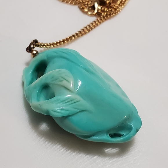 VTG Kenneth Lane signed Pendant Necklace